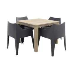 Scab Coccolona Antraciet/Rome Grey 100 Cm. - Tuinset 5-delig -Madison Verkoopwinkel 1000058254 0102