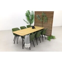 Hartman Sophie Studio Moss Green/Bella 220x95 Cm. - 7-delige Tuinset -Madison Verkoopwinkel 1000058423 0101