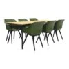 Hartman Sophie Studio Moss Green/Bella 220x95 Cm. - 7-delige Tuinset -Madison Verkoopwinkel 1000058423