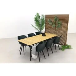 Hartman Sophie Studio Night Green/Bella 220x95 Cm. - 7-delige Tuinset -Madison Verkoopwinkel 1000058426 0101