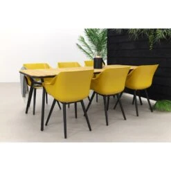 Hartman Sophie Studio Curry Yellow/Bella 220x95 Cm. - 7-delige Tuinset -Madison Verkoopwinkel 1000058433 0102