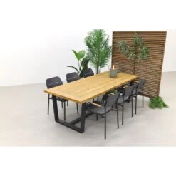 GreenChair Courage - Antra/Murano Teak - 240x100 Cm. - Tuinset 7-delig -Madison Verkoopwinkel 1000058507 0102