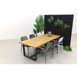 GreenChair Courage Meerkleurig/Murano - 240x100 Cm. - Tuinset 7-delig -Madison Verkoopwinkel 1000059383 0101