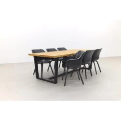 Hartman Sophie Element/Murano Teak - 240x100 Cm. - Tuinset 7-delig -Madison Verkoopwinkel 1000059385 0103