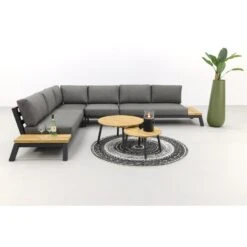 4 Seasons Empire Platform Loungeset 6-delig Met Mindo Tafels Rond -Madison Verkoopwinkel 1000060173 0103