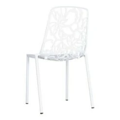DS4U® Cast Magnolia Stoel - Aluminium - Wit -Madison Verkoopwinkel 1000069452 0103