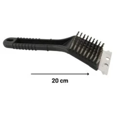 Orange85 BBQ Borstel Staalborstel Barbecue Staal Schoonmaakborstel Zwart BBQ -Madison Verkoopwinkel 1000070200 0101