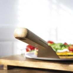Krumble Pizzaschep RVS Met Houten Handvat -Madison Verkoopwinkel 1000071615 0101