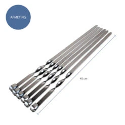 Krumble Barbecue Spiezen Set Van 6 -Madison Verkoopwinkel 1000071616 0103