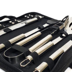 Krumble BBQ Set 18-delig In Opbergtas RVS -Madison Verkoopwinkel 1000071617 0101