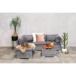 Fonteyn - Loungeset Palermo - Dark Grey -Madison Verkoopwinkel 1000073116 0102