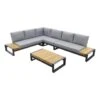 Taste Matisse Loungeset - Antraciet - 5 Delig -Madison Verkoopwinkel 1000073153