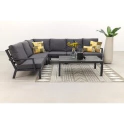Rockford/Atlanta Loungeset Antraciet - 5-delig -Madison Verkoopwinkel 1000073166 0101