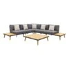 VDG Cordoba Loungeset Aluminium - Teak 4-delig 2 VDG Cordoba Loungeset Aluminium - Teak 4-delig -Madison Verkoopwinkel 1000073168