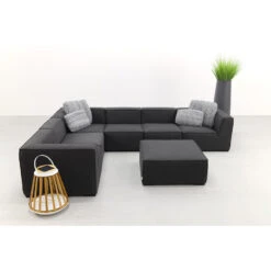 VDG Liberty Sunbrella - Sooty - Loungeset 7-delig Incl. Chaise Longue -Madison Verkoopwinkel 1000073561 0102