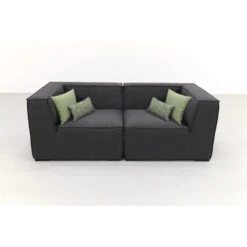 Liberty Sunbrella Loungeset - Sooty - 2-delig -Madison Verkoopwinkel 1000073563 0101