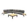 4 Seasons Empire Platform Loungeset 5-delig Met Capitol Tafel 90 X 90 Cm -Madison Verkoopwinkel 1000073663