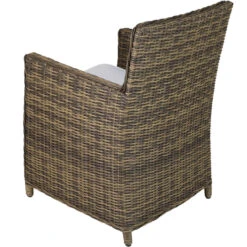 Tectake - Set Van 2 Luxe Wicker Tuinstoelen - Saint Tropez -Madison Verkoopwinkel 1000077951 0103