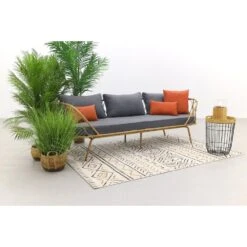 Garden Impressions Cleopatra Bamboe Loungebank -Madison Verkoopwinkel 1000081345 0102
