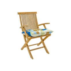 Madison - Zitkussen 46x46 - Multicolor - Patch Azur -Madison Verkoopwinkel 1000082582 0102