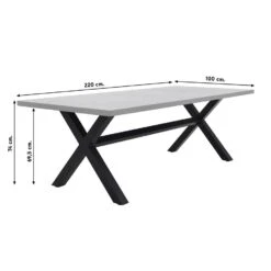 Hartman Sophie Studio Black/Verona Black 220 Cm. Tuinset Met Bank - 5-delig -Madison Verkoopwinkel 1000084604 0103