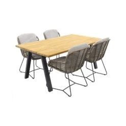 4 Seasons Lugano/Ambassador 180x100 Tuinset - 5-delig