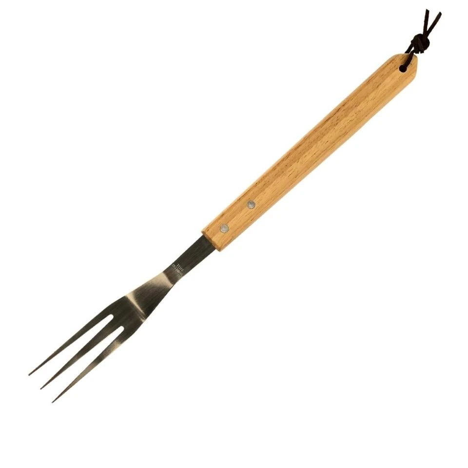 Orange85 BBQ Vork Hout RVS Extra Lang 5 Orange85 BBQ Vork Hout RVS Extra Lang - Afbeelding 3