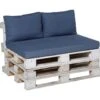 Madison Palletkussen Set 3 Delig Lounge Panama Blauw -Madison Verkoopwinkel 1000085838