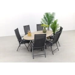 Hartman Napoli Xerix Verstelbaar/Edison 280x140 Tuinset Ovaal -Madison Verkoopwinkel 1000086319 0103
