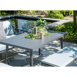 Garden Impressions Ashton Lounge Dining Set Links - Zwart Rotan -Madison Verkoopwinkel 1000087005 0104