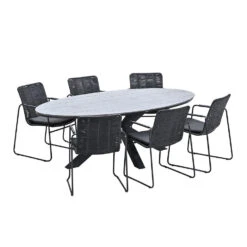 Garden Impressions Palma-Tulli Tuinset 7-delig-grey Teak Look -Madison Verkoopwinkel 1000087027 0102