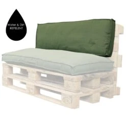 Unique Living Unique Zitkussen Luanda Pesto Groen - 120 X 80 Cm -Madison Verkoopwinkel 1000087193 0102