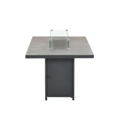 Garden Impressions Tuinset Santana D. Grijs -Elnes Vuur Tuintafel -Madison Verkoopwinkel 1000087199 0102