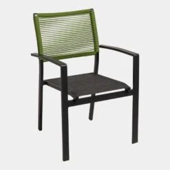 Vito Rope Stapelstoel - Textileen - Groen -Madison Verkoopwinkel 1000088187 0102