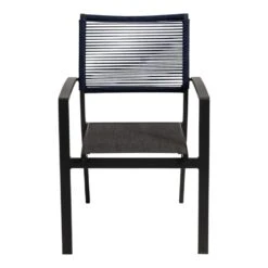 Vito Rope Stapelstoel - Textileen - Blauw