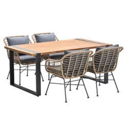 Garden Impressions Lucas - Alto Tuinset 5-delig Bruin -Madison Verkoopwinkel 1000088258 0102