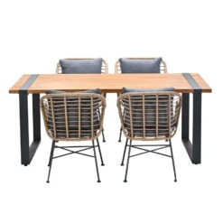 Garden Impressions Lucas - Alto Tuinset 5-delig Bruin -Madison Verkoopwinkel 1000088258 0103