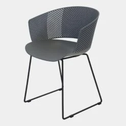 Orly Tuinstoel Polypropyleen - Kunststof - Grijs -Madison Verkoopwinkel 1000088297 0101