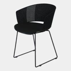 Orly Tuinstoel Polypropyleen - Kunststof - Zwart -Madison Verkoopwinkel 1000088302 0101