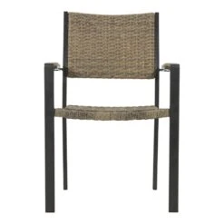 Arezzo Terrasstoel - Wicker - Bruin -Madison Verkoopwinkel 1000088303 0102