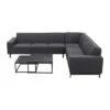 VDG Boavista/Royalty Sunbrella Loungeset - Sooty - 5-delig - Rechts -Madison Verkoopwinkel 1000090482