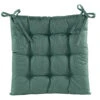 Anna's Collection Stoelkussen Gewatteerd - Donker Groen - 38 X 38 Cm -Madison Verkoopwinkel 1000091170