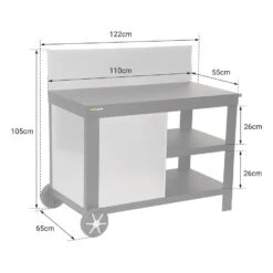 Cook'in Garden Trolleys NOVA - Zwart - Staal 9 Cook'in Garden Trolleys NOVA - Zwart - Staal -Madison Verkoopwinkel 1000092246 0104