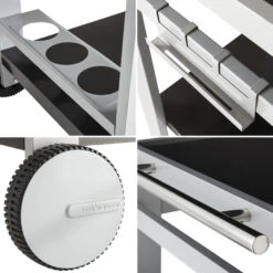 Cook'in Garden Trolleys MÉDIA M - Grijs - Staal -Madison Verkoopwinkel 1000092249 0102