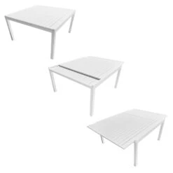 Happy Garden Buitenmeubelsets VENEZIA - Wit - Aluminium -Madison Verkoopwinkel 1000092393 0102