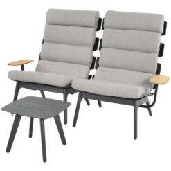 Duoset Ventus Donkergrijs - Stof - Grijs -Madison Verkoopwinkel 1000094351 0103