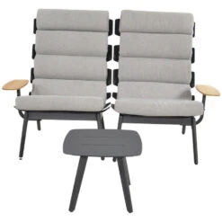 Duoset Ventus Donkergrijs - Stof - Grijs -Madison Verkoopwinkel 1000094351 0104