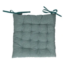 Atmosphera Stoelkussen - Petrol - Katoen - 38 X 7 Cm - Zitkussen