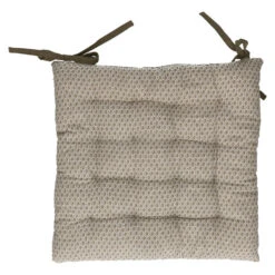 Atmosphera Stoelkussen - Olijf Groen - Katoen - 38 Cm - Zitkussen