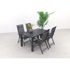 Hartman Milaan/Alma 160 Cm. - Verstelbare Tuinset - 5-delig -Madison Verkoopwinkel 1000096390 0103